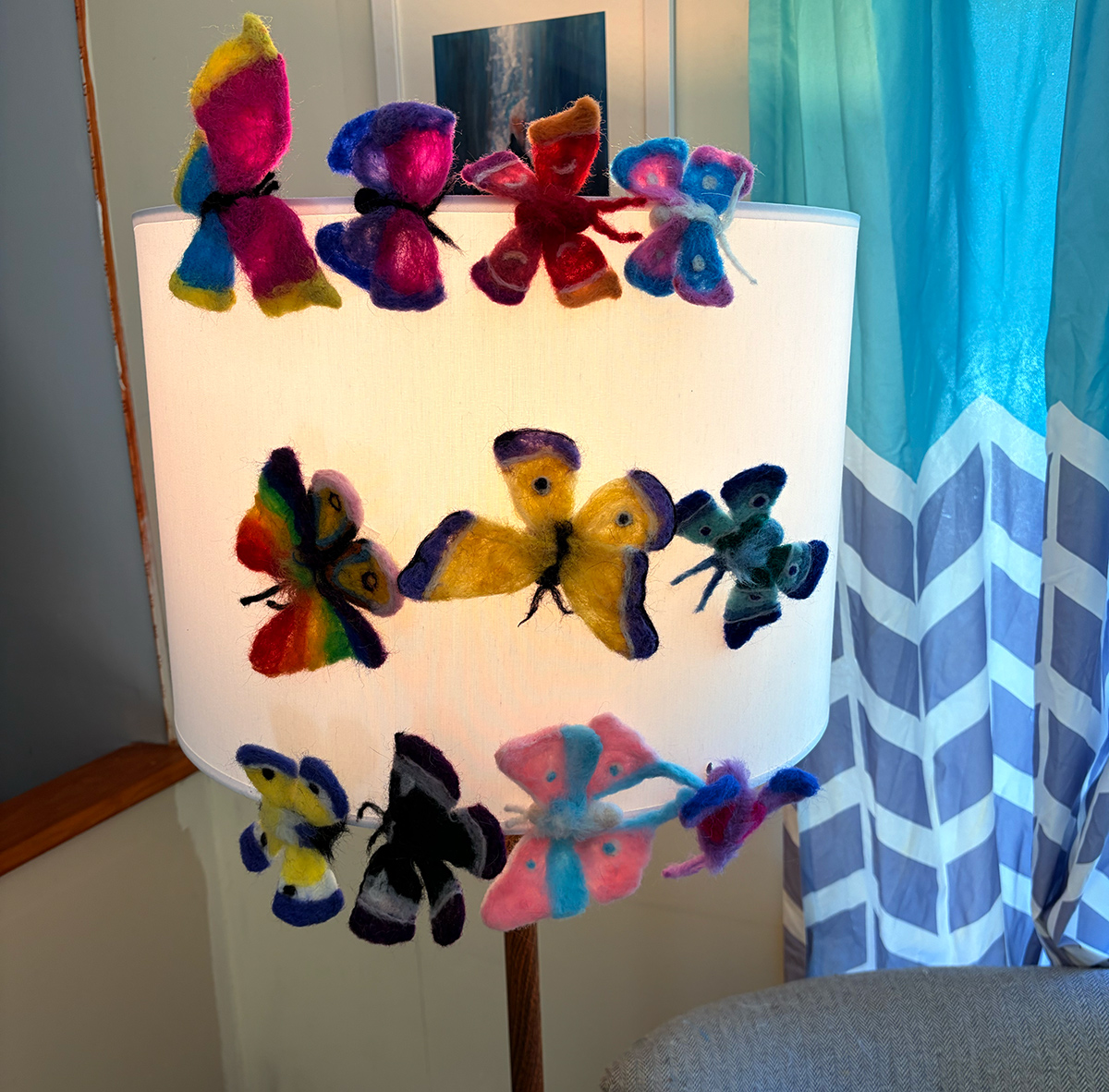 Sherindipity felted pride moths
